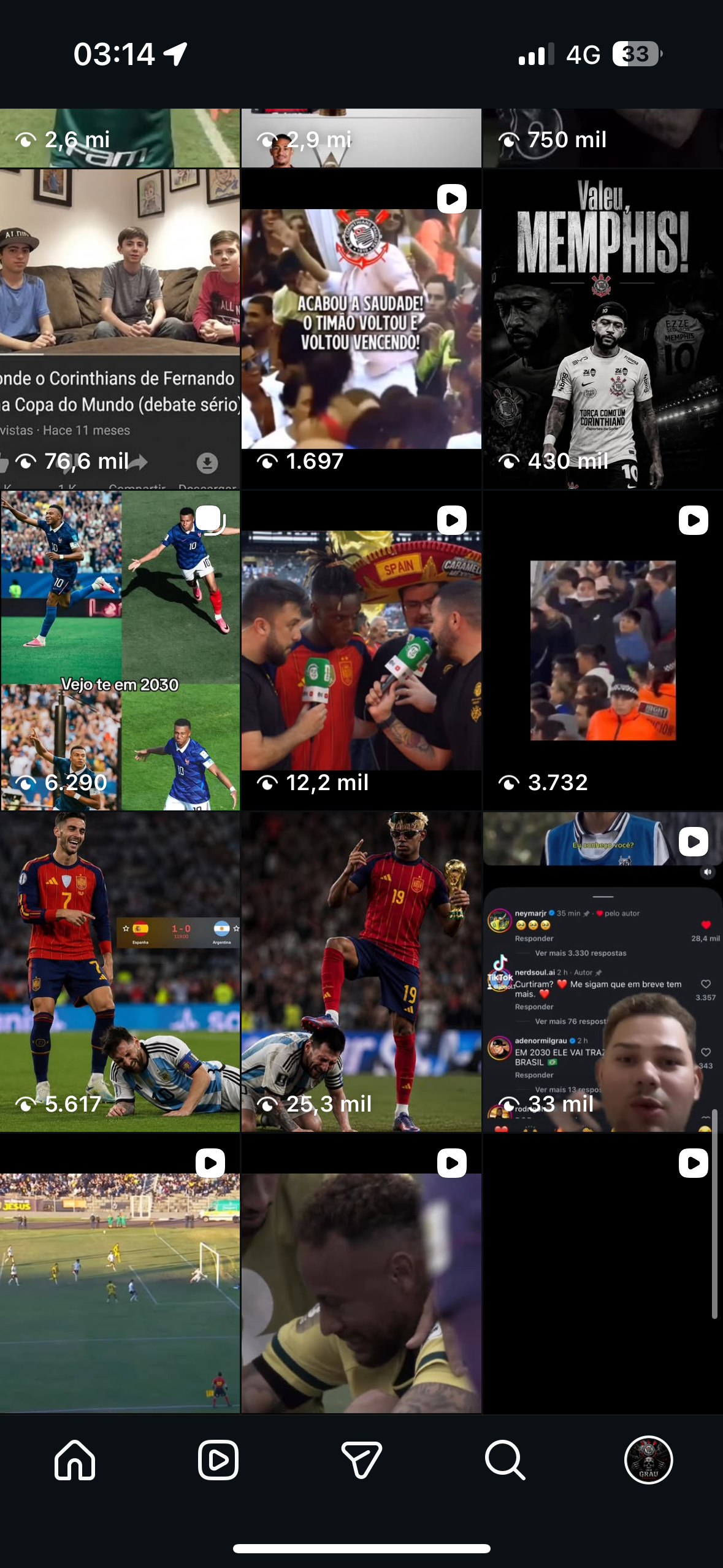 Foto da conta ✅ 30.000 seguidores ✅ Milhões de visualizações nos Reels ✅ Excelente potencial para divulgação, marketing e crescimento de marca ✅ Conta pronta para uso