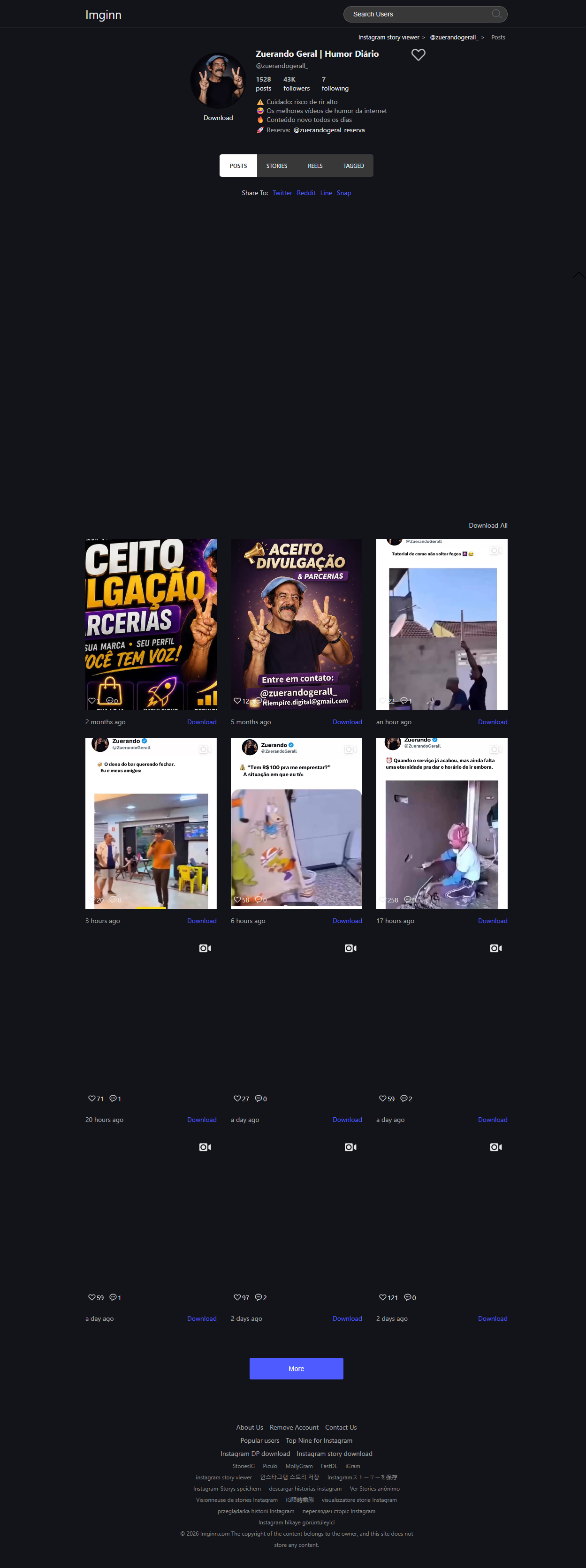 Foto da conta Vendas